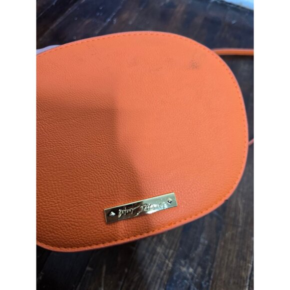 Betsey Johnson Halloween Kitsch Pumpkin Crossbody Purse - Picture 9 of 13